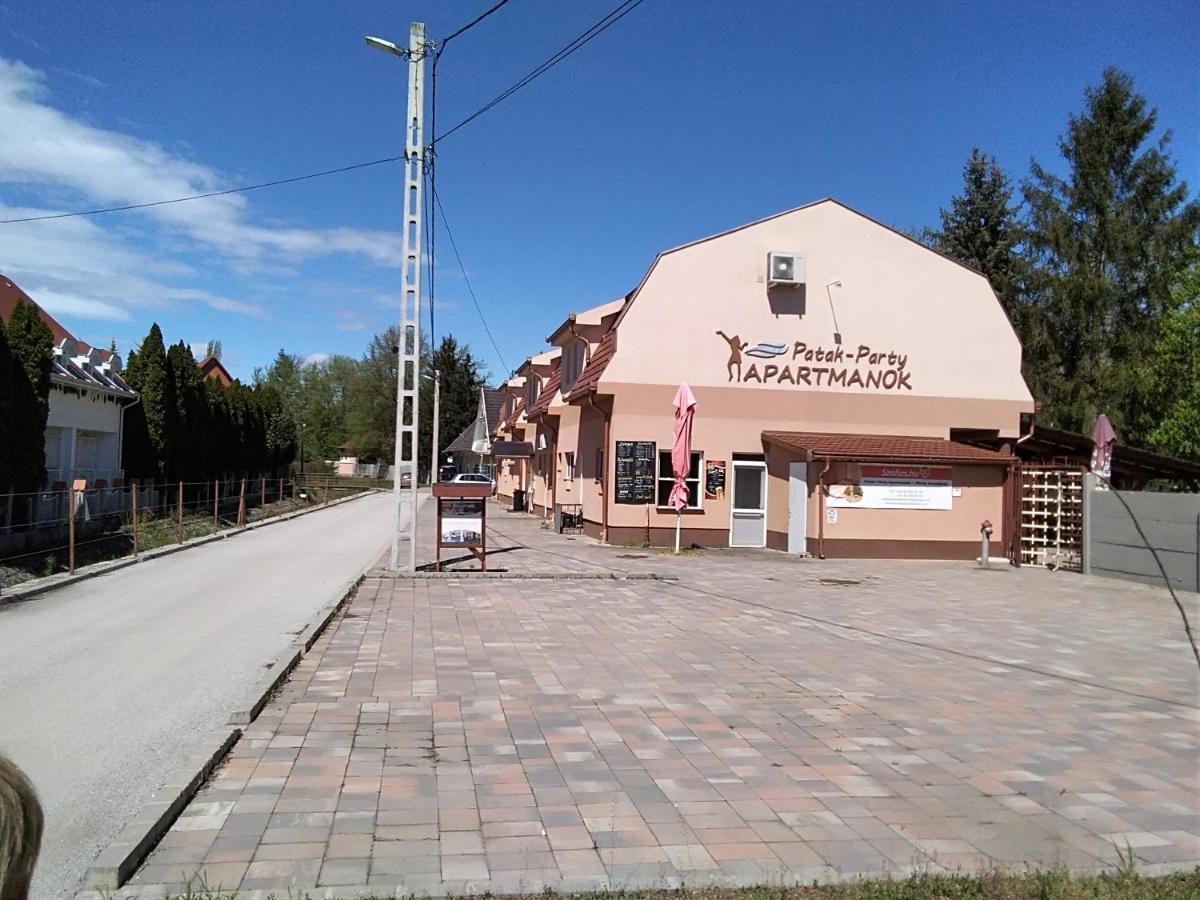 Patak-Party Apartmanok Bogács Dış mekan fotoğraf