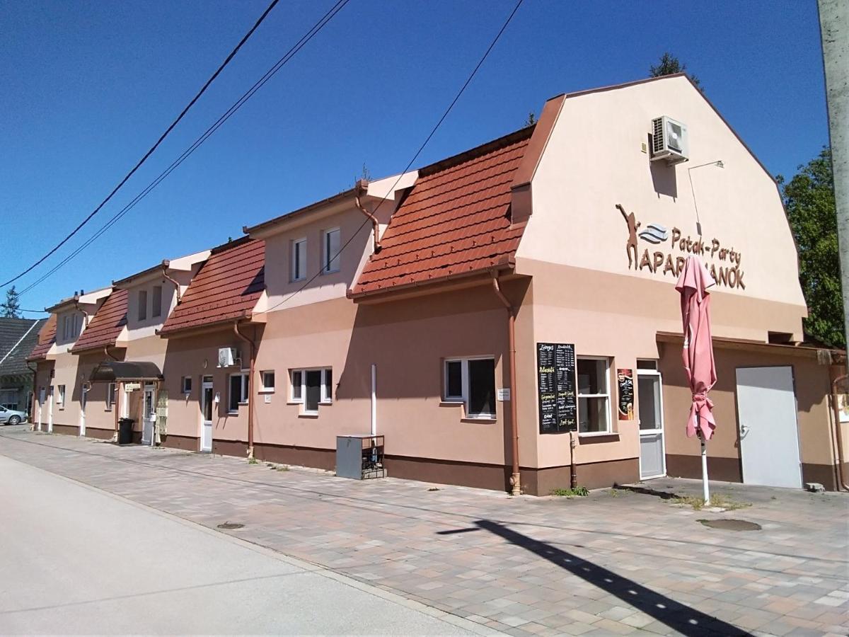 Patak-Party Apartmanok Bogács Dış mekan fotoğraf